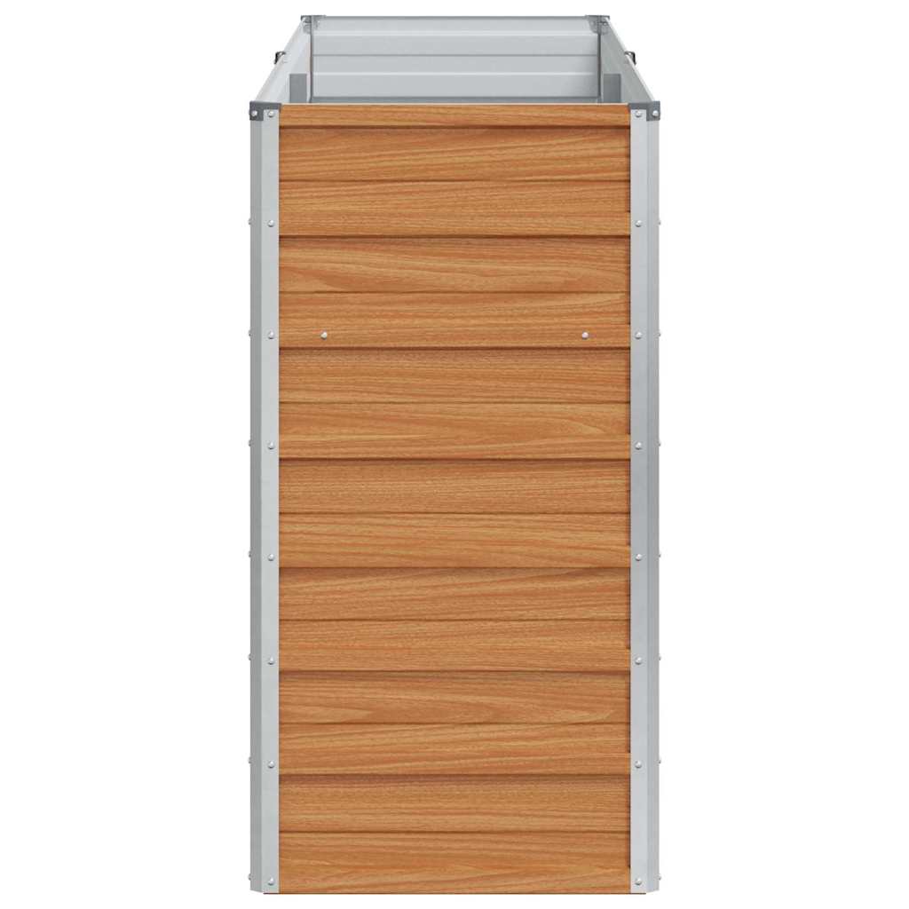 Υπερυψωμένη Ζαρντινιέρα Ανοιχτό καφέ 160 x 40 x 77 cm - Pakobazaar