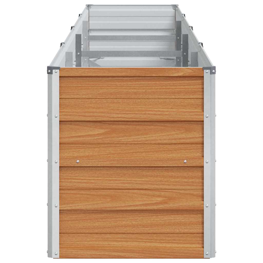 Υπερυψωμένη Ζαρντινιέρα Ανοιχτό καφέ 320 x 40 x 45 cm - Pakobazaar