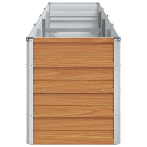Υπερυψωμένη Ζαρντινιέρα Ανοιχτό καφέ 320 x 40 x 45 cm - Pakobazaar