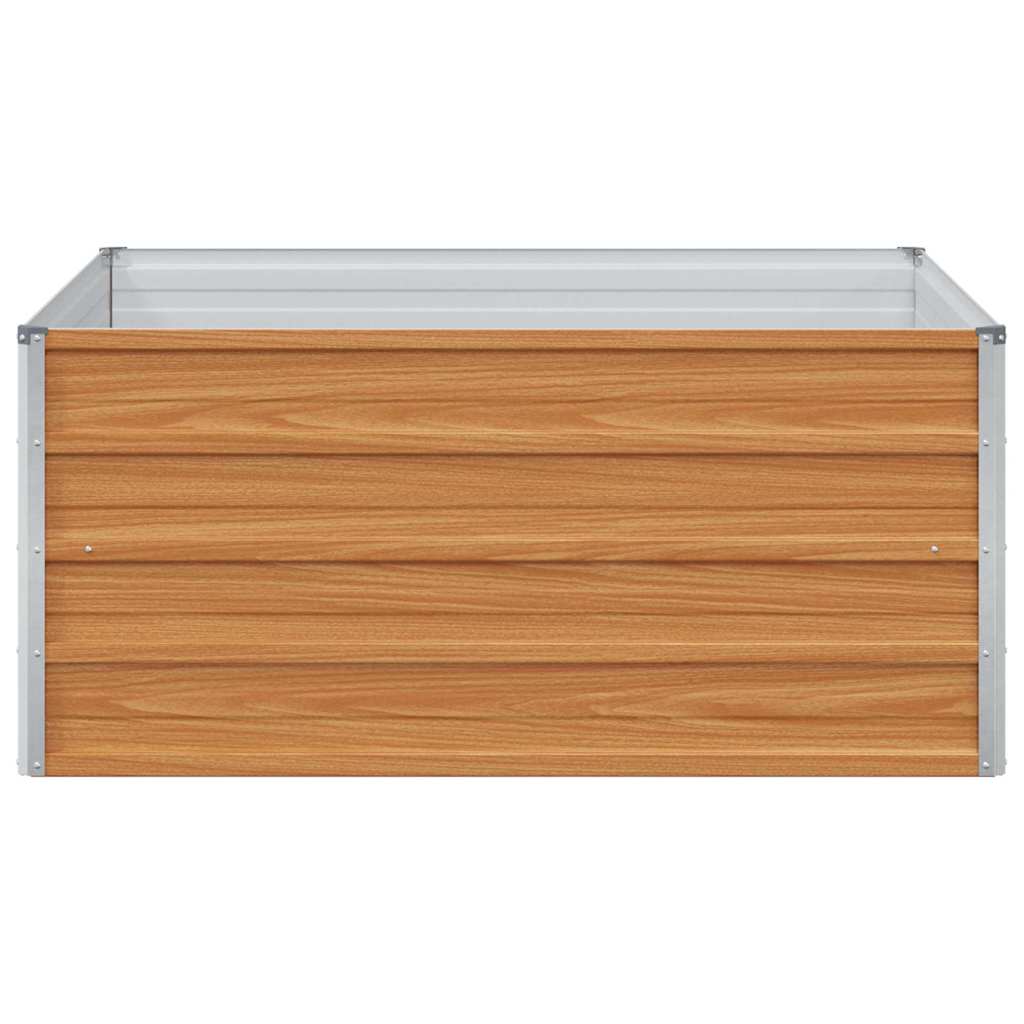 Υπερυψωμένη Ζαρντινιέρα Ανοιχτό καφέ 100 x 100 x 45 cm - Pakobazaar