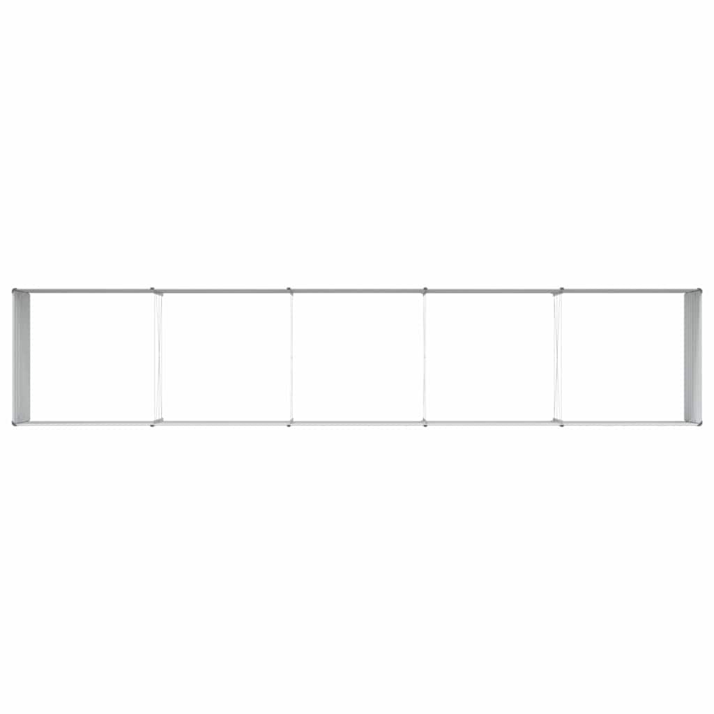 Υπερυψωμένη Ζαρντινιέρα Ανοιχτό καφέ 400 x 80 x 77 cm - Pakobazaar