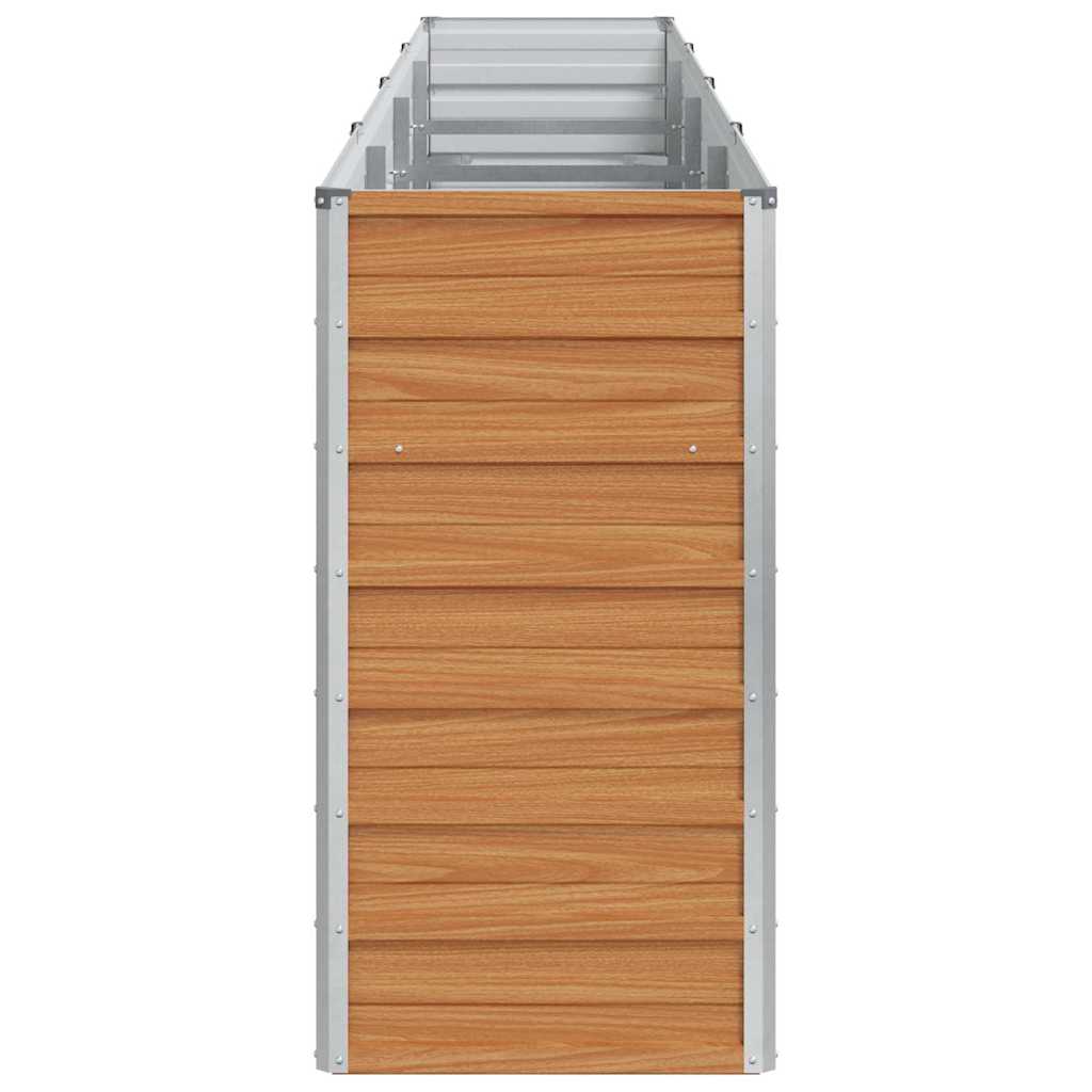 Υπερυψωμένη Ζαρντινιέρα Ανοιχτό καφέ 320 x 40 x 77 cm - Pakobazaar
