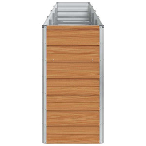 Υπερυψωμένη Ζαρντινιέρα Ανοιχτό καφέ 320 x 40 x 77 cm - Pakobazaar