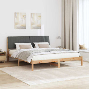 Σκελετός Κρεβατιού Καφέ 180 x 200 cm Στερεά ξυλεία πεύκου