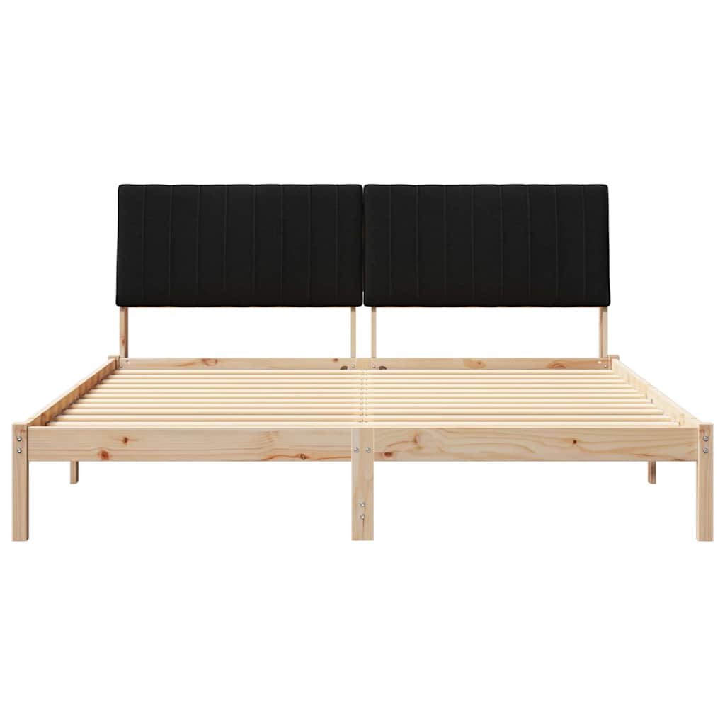 Σκελετός Κρεβατιού Καφέ 180 x 200 cm Στερεά ξυλεία πεύκου