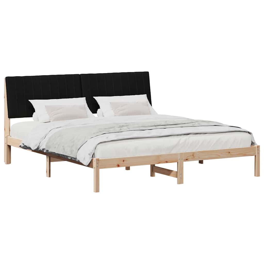 Σκελετός Κρεβατιού Καφέ 180 x 200 cm Στερεά ξυλεία πεύκου