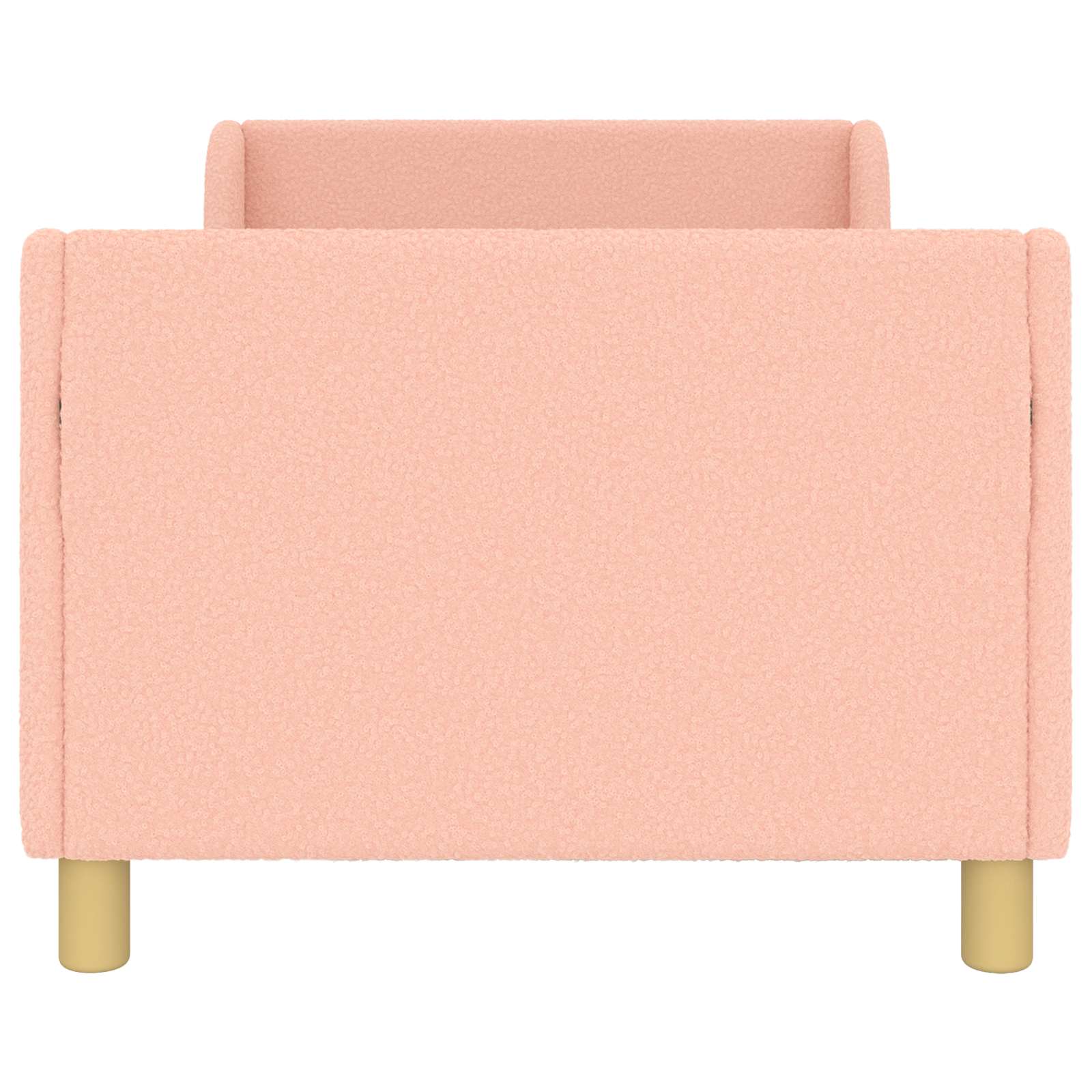 Κρεβάτι Παιδικής Κρεβατοκάμαρας με Κεφαλάκι Ροζ 80 x 160 cm - Pakobazaar