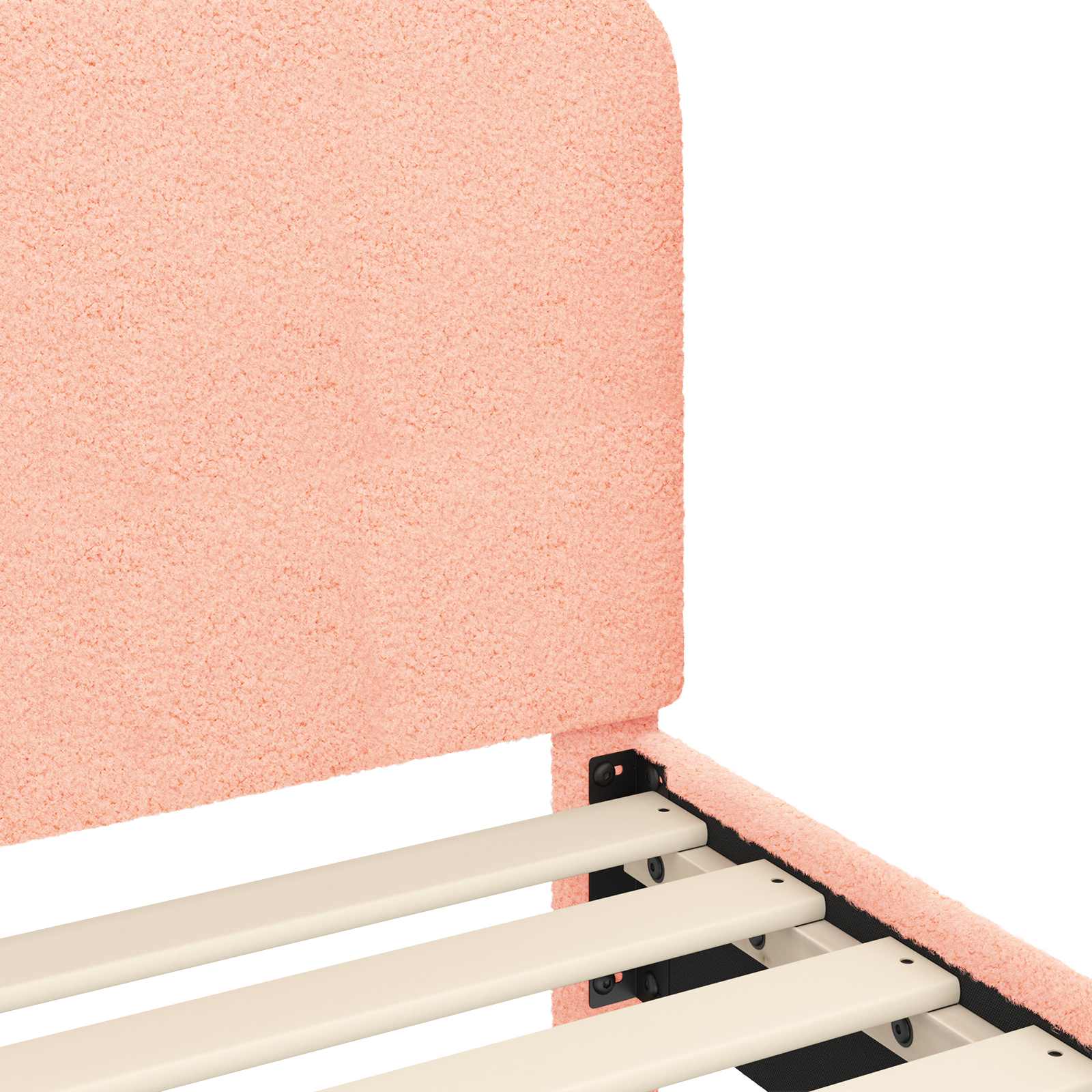 Κρεβάτι Παιδικής Κρεβατοκάμαρας με Κεφαλάκι Ροζ 80 x 160 cm - Pakobazaar