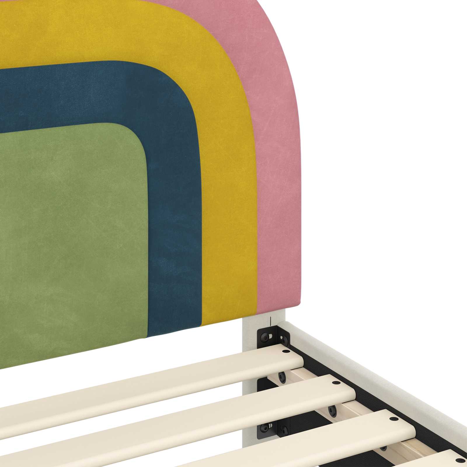 Κρεβάτι Παιδικής Κρεβατοκάμαρας με Κεφαλάκι Ροζ 80 x 160 cm - Pakobazaar