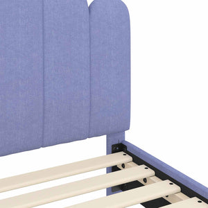 Κρεβάτι Παιδικής Κρεβατοκάμαρας με Κεφαλάκι Μπλε τζην - Pakobazaar
