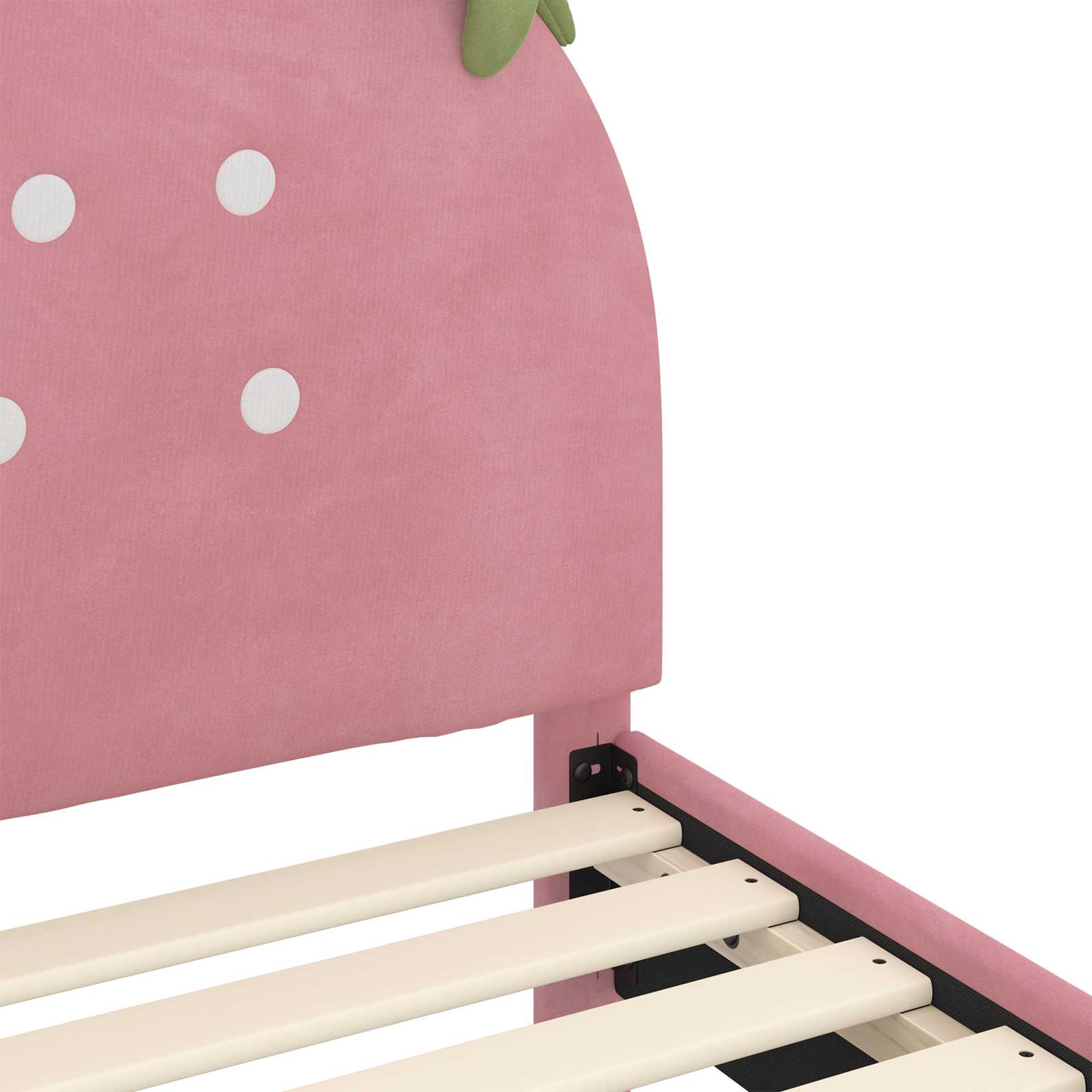 Κρεβάτι Παιδικής Κρεβατοκάμαρας με Κεφαλάκι Ροζ 80 x 160 cm - Pakobazaar