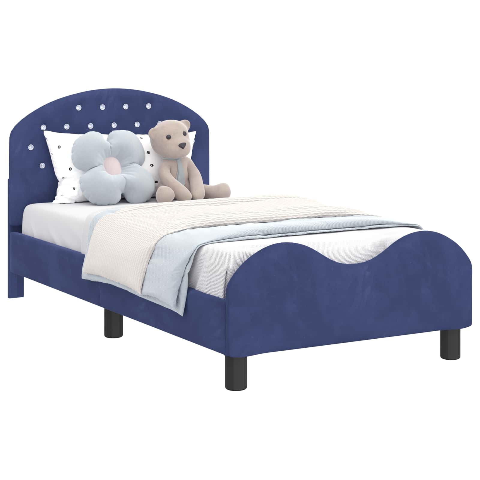 Κρεβάτι Παιδικής Κρεβατοκάμαρας με Κεφαλάκι Μπλε Αστυνομίας - Pakobazaar