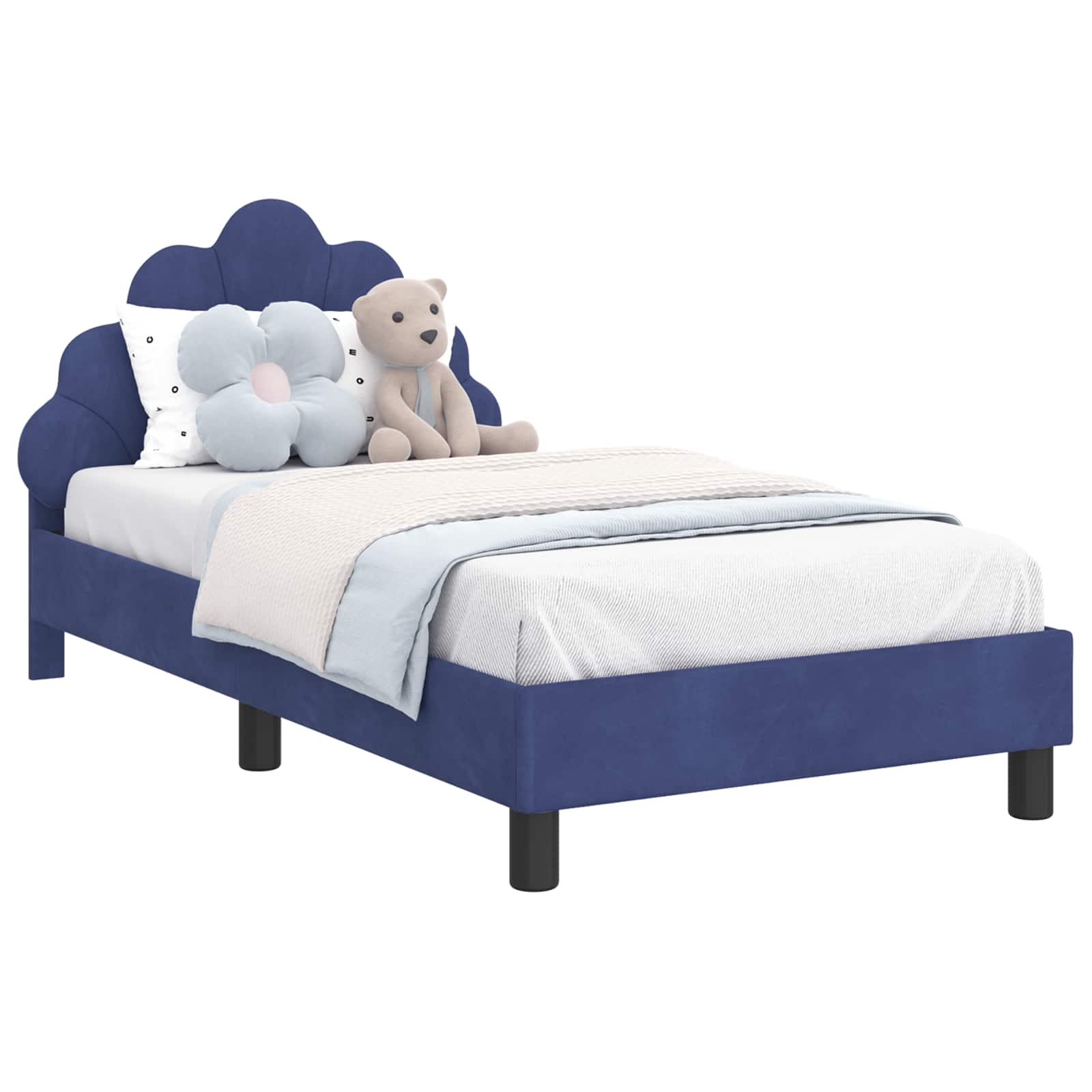 Κρεβάτι Παιδικής Κρεβατοκάμαρας με Κεφαλάκι Μπλε Αστυνομίας - Pakobazaar