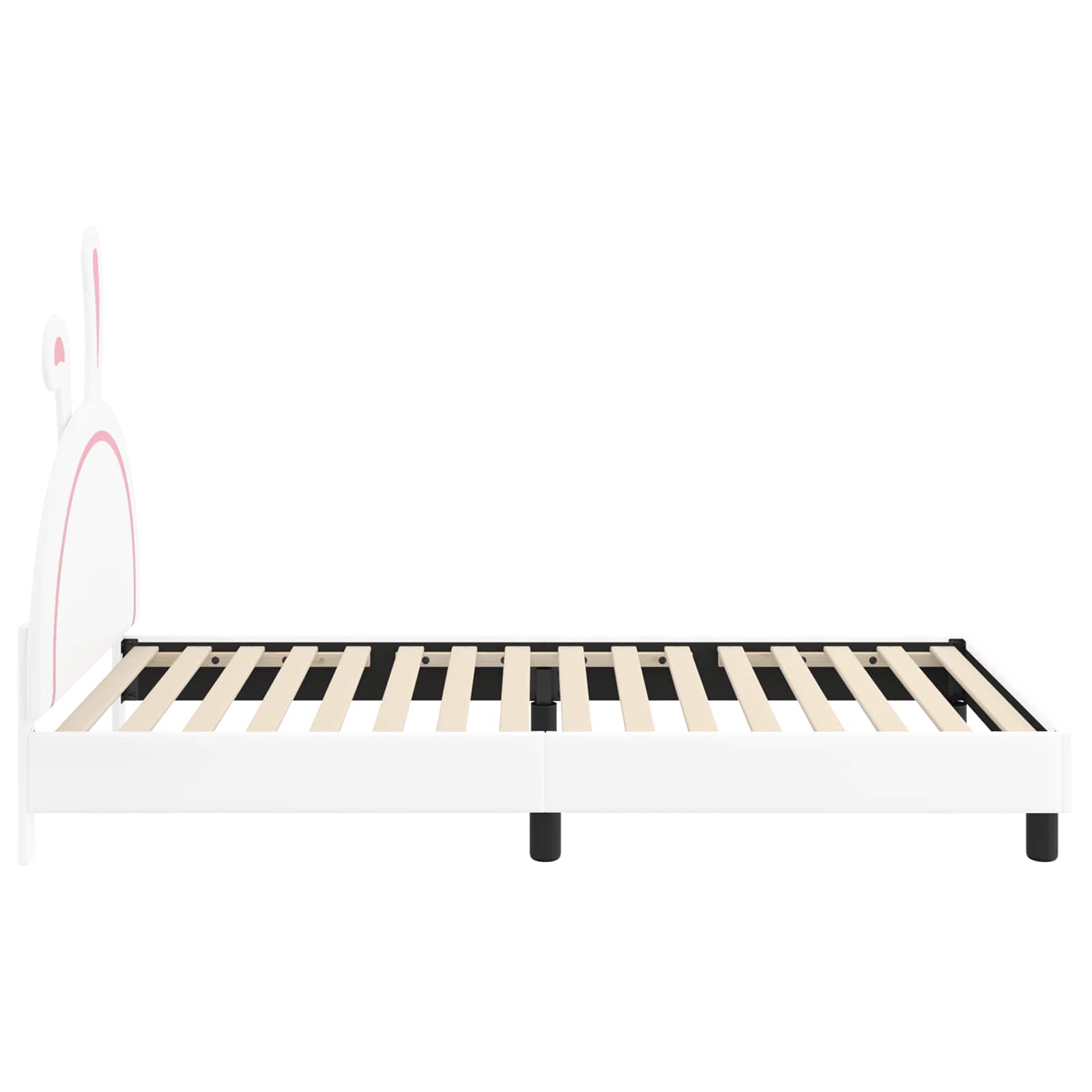 Κρεβάτι Παιδικής Κρεβατοκάμαρας με Κεφαλάκι Λευκό 90 x 190 cm - Pakobazaar