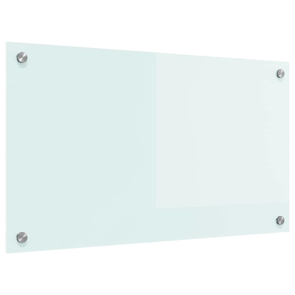 Πίσω Πάνελ Κουζίνας Λευκό 70 x 40 cm σκληρυμένο γυαλί - Pakobazaar