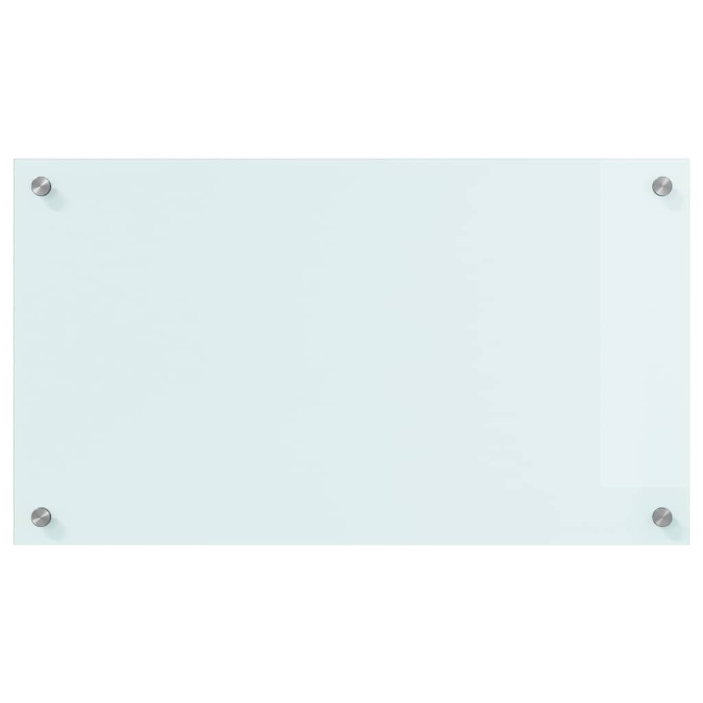 Πίσω Πάνελ Κουζίνας Λευκό 70 x 40 cm σκληρυμένο γυαλί - Pakobazaar