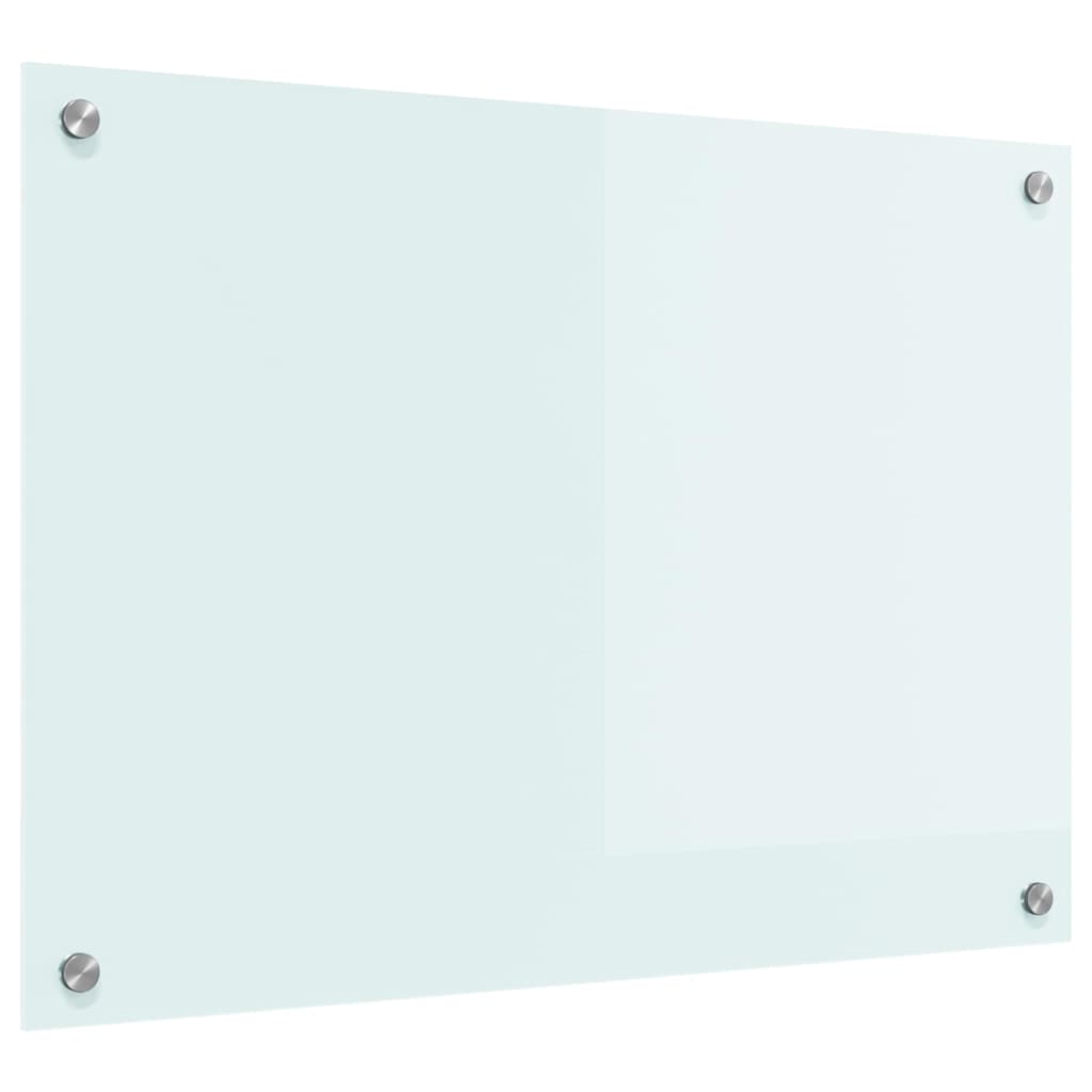 Πίσω Πάνελ Κουζίνας Λευκό 70 x 50 cm σκληρυμένο γυαλί - Pakobazaar