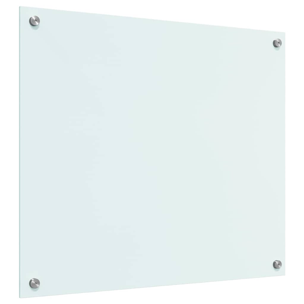 Πίσω Πάνελ Κουζίνας Λευκό 70 x 60 cm σκληρυμένο γυαλί - Pakobazaar