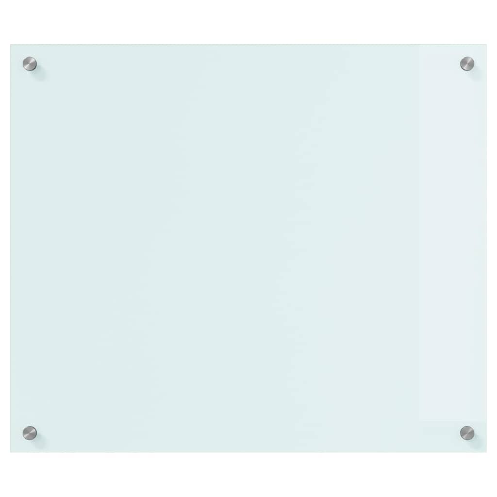 Πίσω Πάνελ Κουζίνας Λευκό 70 x 60 cm σκληρυμένο γυαλί - Pakobazaar