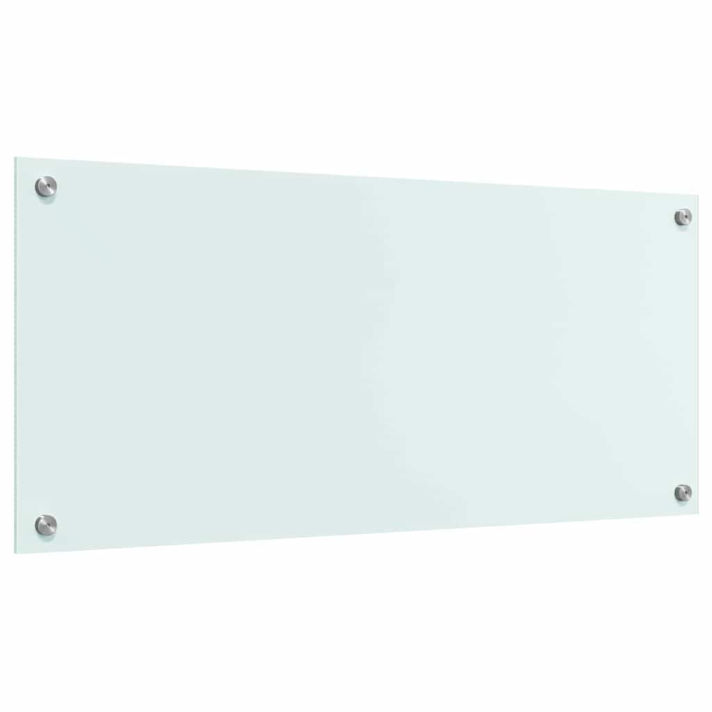 Πίσω Πάνελ Κουζίνας Λευκό 90 x 40 cm σκληρυμένο γυαλί