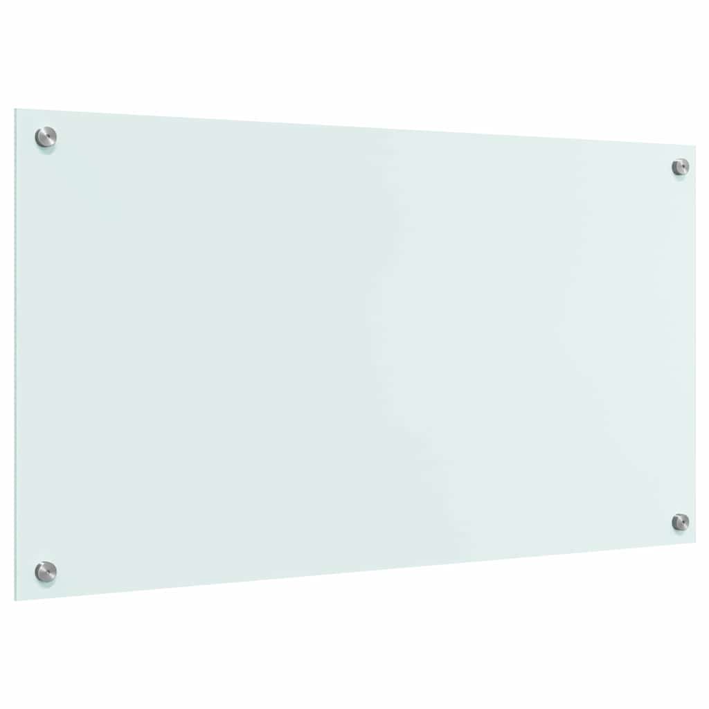 Πίσω Πάνελ Κουζίνας Λευκό 90 x 50 cm σκληρυμένο γυαλί