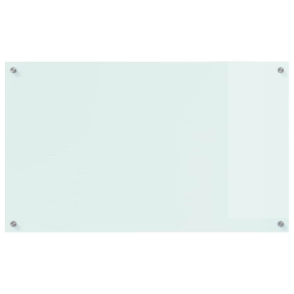 Πλάτη κουζίνας Γάλα 100 x 60 cm σκληρυμένο γυαλί