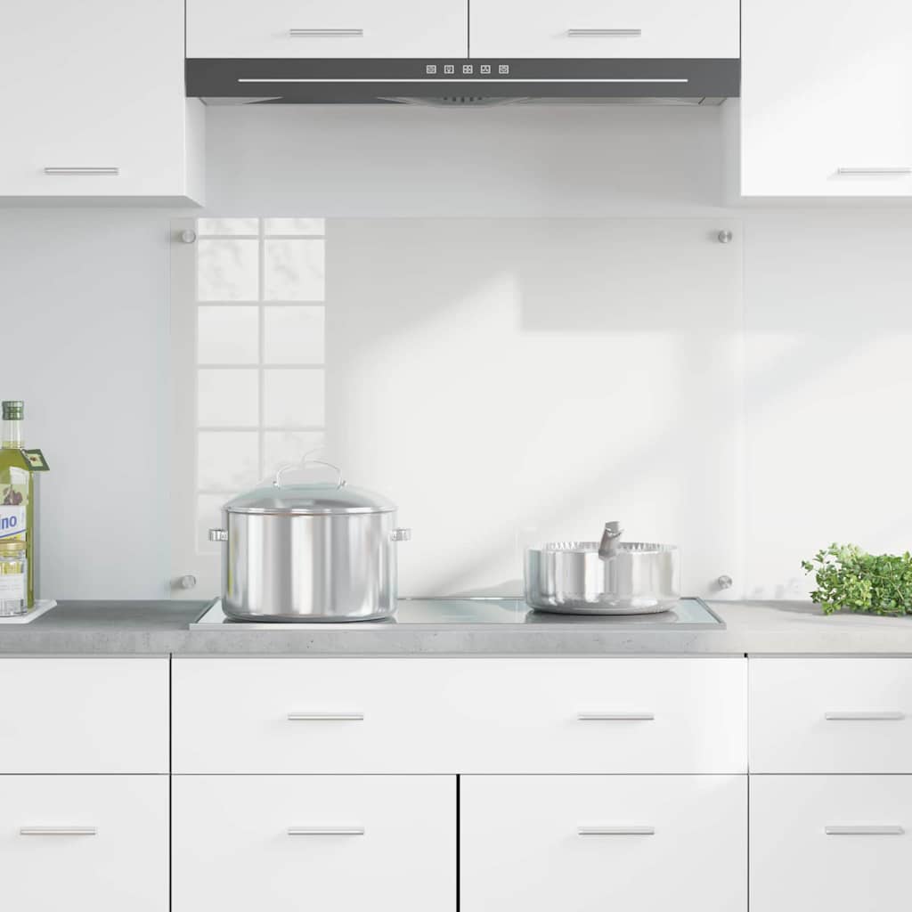 Πίσω Πάνελ Κουζίνας Διαφανές 90 x 60 cm σκληρυμένο γυαλί - Pakobazaar