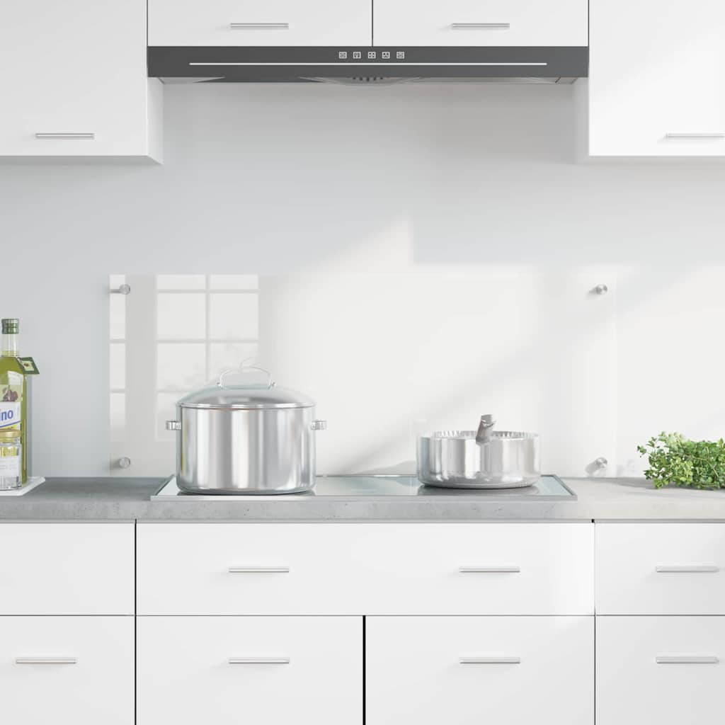 Πλάτη κουζίνας Διαφανές 100 x 40 cm σκληρυμένο γυαλί