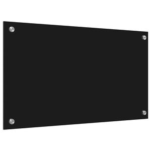Πίσω Πάνελ Κουζίνας Μαύρο 70 x 40 cm σκληρυμένο γυαλί - Pakobazaar