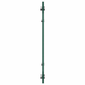 Πίσω Πάνελ Κουζίνας Μαύρο 70 x 40 cm σκληρυμένο γυαλί - Pakobazaar
