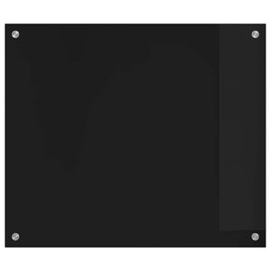 Πίσω Πάνελ Κουζίνας Μαύρο 70 x 60 cm σκληρυμένο γυαλί - Pakobazaar