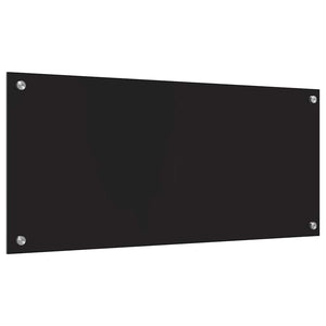 Πίσω Πάνελ Κουζίνας Μαύρο 90 x 40 cm σκληρυμένο γυαλί - Pakobazaar