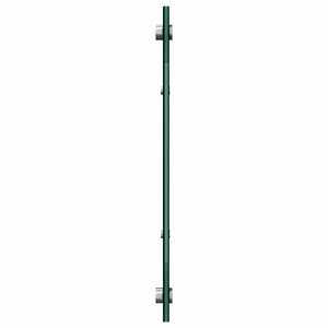 Πίσω Πάνελ Κουζίνας Μαύρο 100 x 40 cm σκληρυμένο γυαλί - Pakobazaar