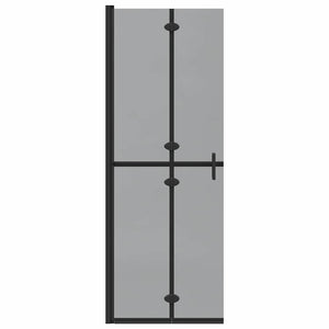 Τοίχος Walk-In Ντους Μαύρο 70 x 6,5 x 190 εκ. - Pakobazaar