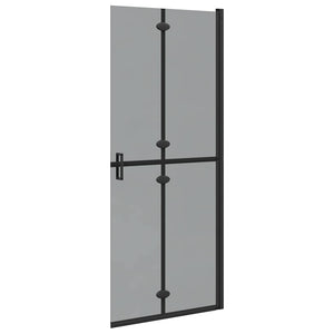 Τοίχος Walk-In Ντους Μαύρο 80 x 6,5 x 190 εκ. - Pakobazaar