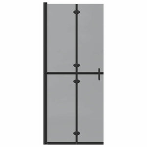 Τοίχος Walk-In Ντους Μαύρο 80 x 6,5 x 190 εκ. - Pakobazaar