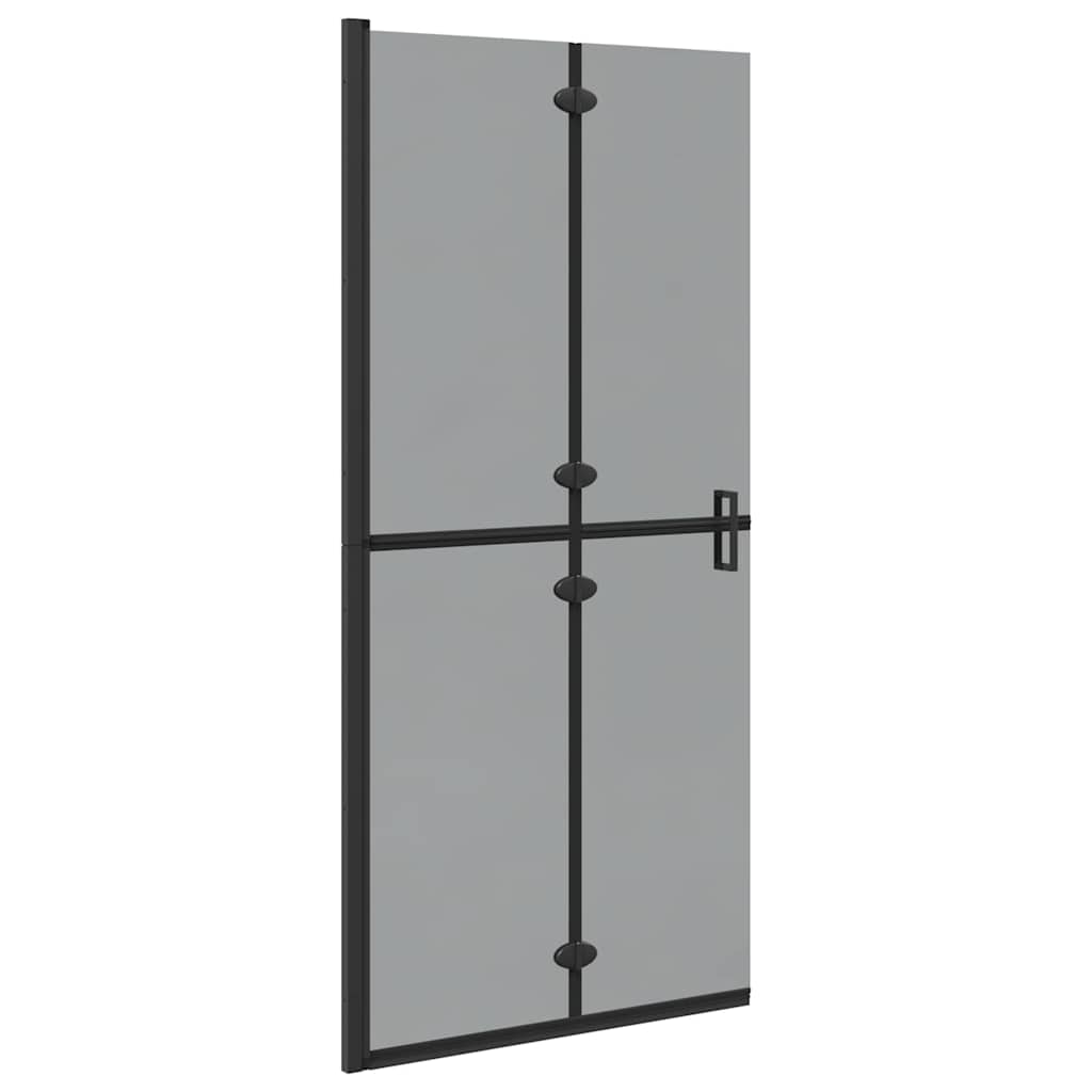 Τοίχος Walk-In Ντους Μαύρο 90 x 6.5 x 190 εκ. - Pakobazaar