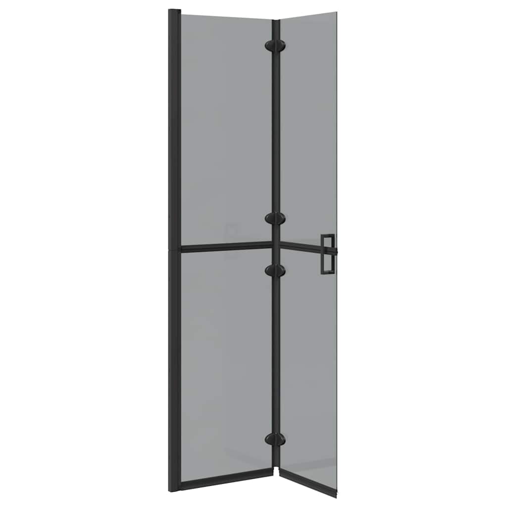 Τοίχος Walk-In Ντους Μαύρο 90 x 6.5 x 190 εκ. - Pakobazaar