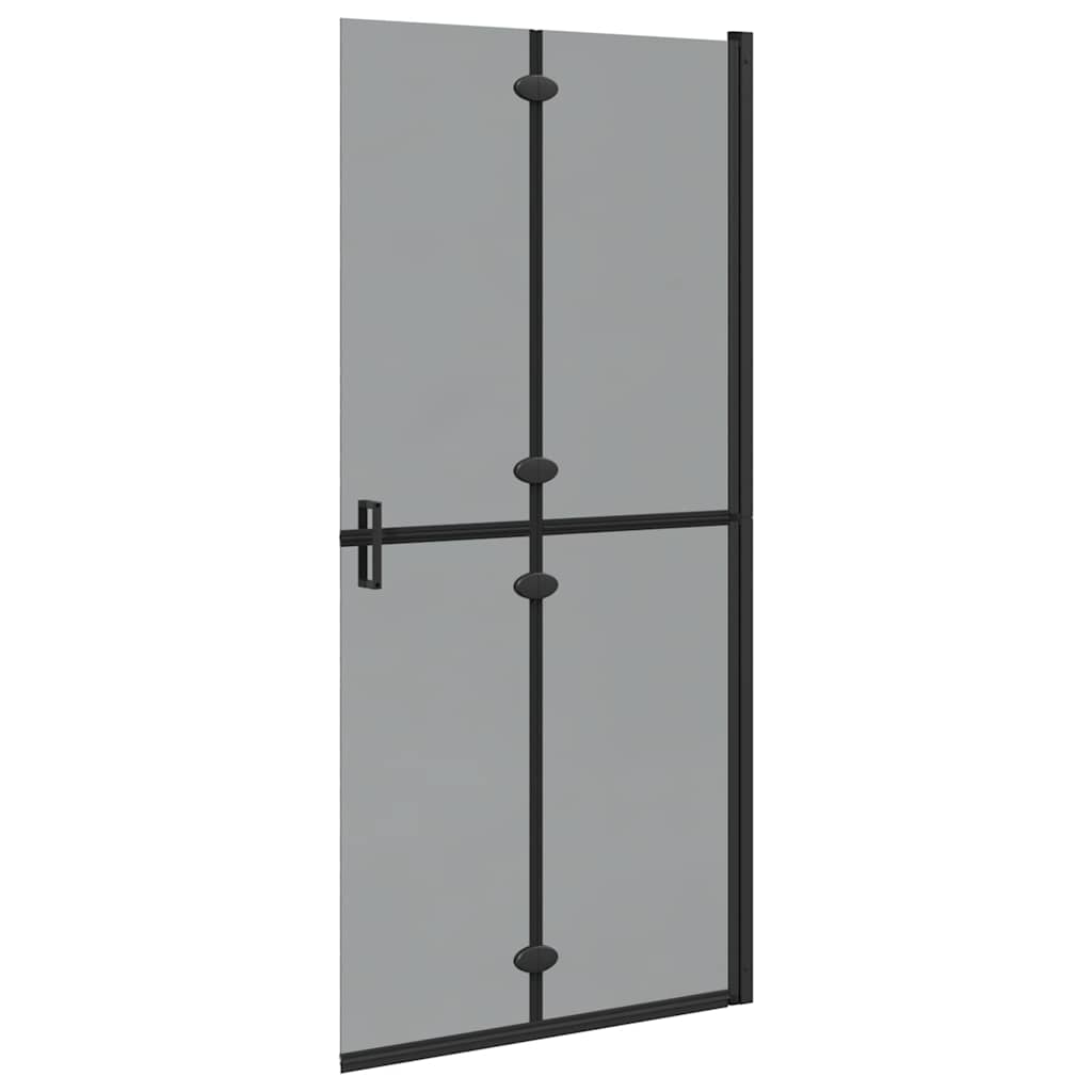 Τοίχος Walk-In Ντους Μαύρο 90 x 6.5 x 190 εκ. - Pakobazaar