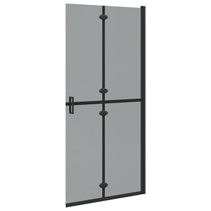 Τοίχος Walk-In Ντους Μαύρο 90 x 6.5 x 190 εκ. - Pakobazaar