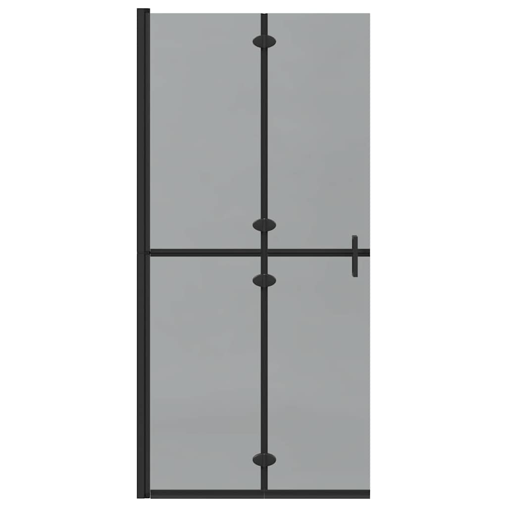 Τοίχος Walk-In Ντους Μαύρο 90 x 6.5 x 190 εκ. - Pakobazaar