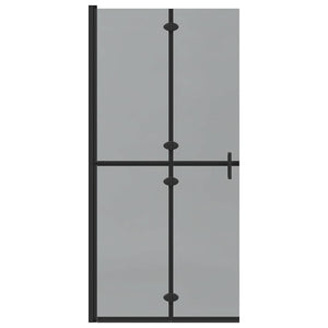 Τοίχος Walk-In Ντους Μαύρο 90 x 6.5 x 190 εκ. - Pakobazaar
