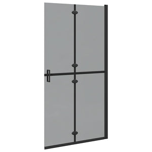 Τοίχος Walk-In Ντους Μαύρο 100 x 6,5 x 190 εκ. - Pakobazaar
