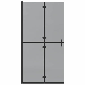 Τοίχος Walk-In Ντους Μαύρο 100 x 6,5 x 190 εκ. - Pakobazaar