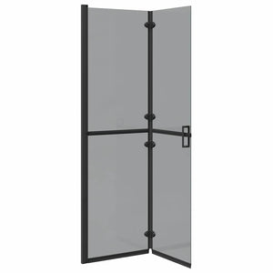 Τοίχος Walk-In Ντους Μαύρο 110 x 6,5 x 190 εκ. - Pakobazaar