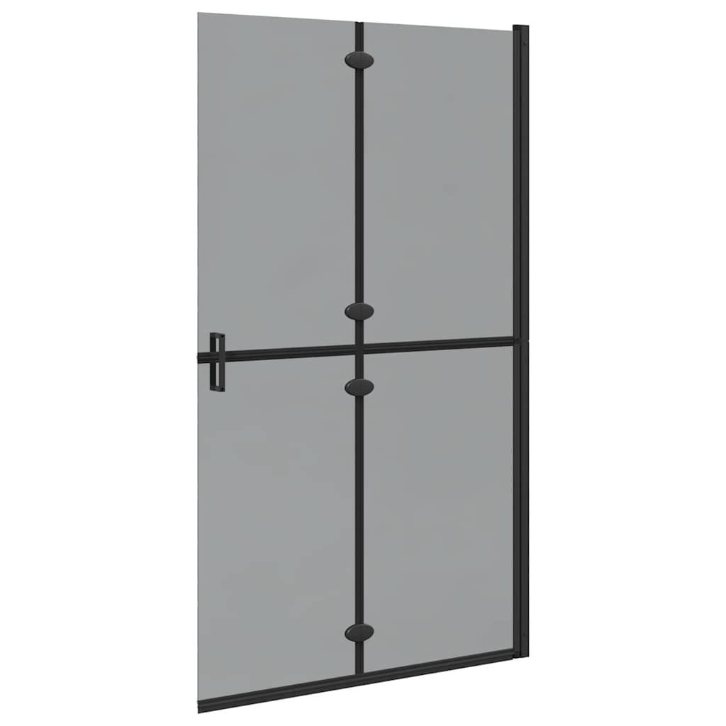 Τοίχος Walk-In Ντους Μαύρο 110 x 6,5 x 190 εκ. - Pakobazaar