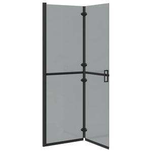 Τοίχος Walk-In Ντους Μαύρο 120 x 6,5 x 190 εκ. - Pakobazaar