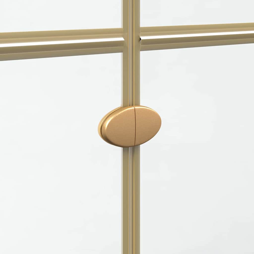 Τοίχος Walk-In Ντους Χρυσό 70 x 6,5 x 190 εκ.