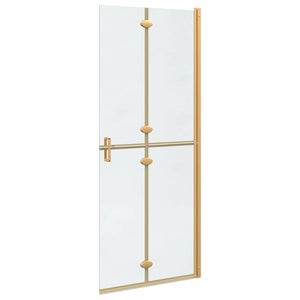 Τοίχος Walk-In Ντους Χρυσό 80 x 6,5 x 190 εκ. - Pakobazaar