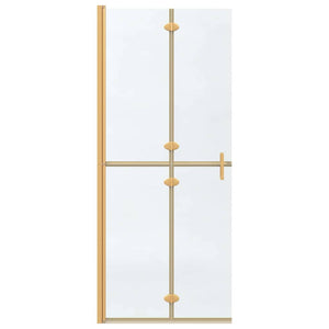Τοίχος Walk-In Ντους Χρυσό 80 x 6,5 x 190 εκ. - Pakobazaar
